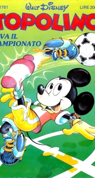 Topolino 1761 - Mondadori 1989 - Italian