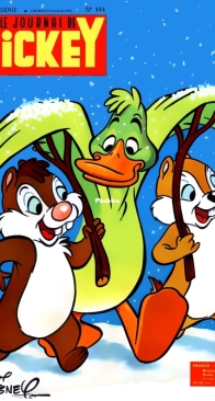 Le Journal de Mickey 0444 - Hachette 1960 - French