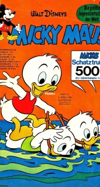 Micky Maus 1969 - 14 - Ehapa - German