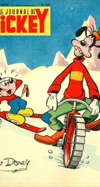 Le Journal de Mickey 0244 - Hachette 1957 - French