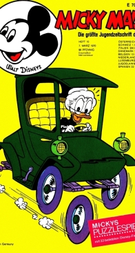 Micky Maus 1970 - 10 - Ehapa - German