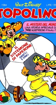 Topolino 1584 - Mondadori 1986 - Italian