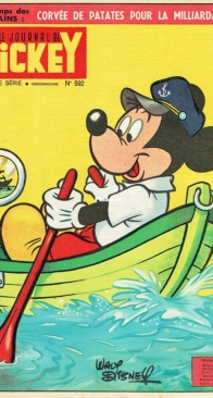 Le Journal de Mickey 0592 - Hachette 1963 - French
