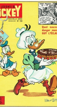 Le Journal de Mickey 0729 - Hachette 1966 - French