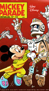 Mickey Parade 113 -  Hachette 1989 - French