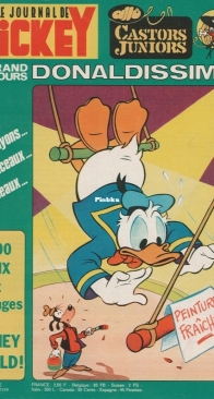 Le Journal de Mickey 1206 - Hachette 1975 - French