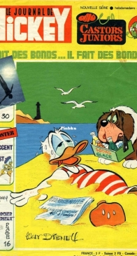Le Journal de Mickey 1155 - Hachette 1974 - French
