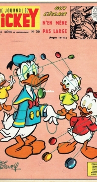 Le Journal de Mickey 0764 - Hachette 1967 - French