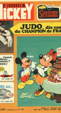 Le Journal de Mickey 1124 - Hachette 1973 - French