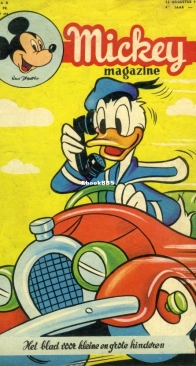 Mickey Magazine 201 - N.V. Uitgaven Pont-Levis 1954 - Dutch