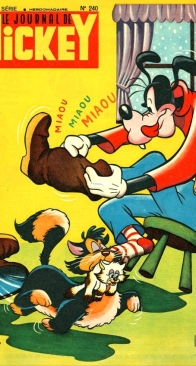 Le Journal de Mickey 0240 - Hachette 1956 - French