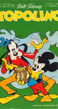 Topolino 0975 - Mondadori 1974 - Italian