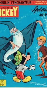 Le Journal de Mickey 0652 - Hachette 1964 - French