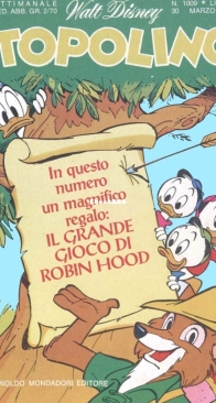 Topolino 1009 - Mondadori 1975 - Italian