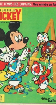 Le Journal de Mickey 0588 - Hachette 1963 - French