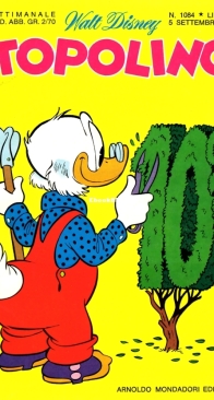 Topolino 1084 - Mondadori 1976 - Italian