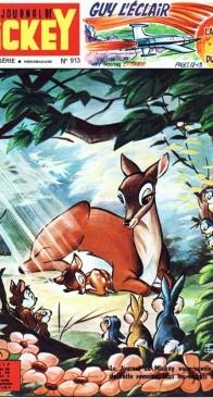 Le Journal de Mickey 0913 - Hachette 1969 - French