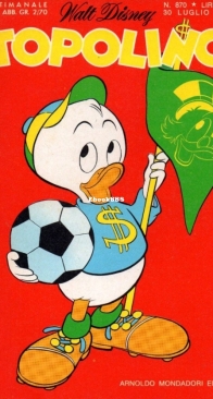 Topolino 0870 - Mondadori 1972 - Italian