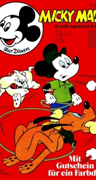 Micky Maus 1972 - 08 - Ehapa - German