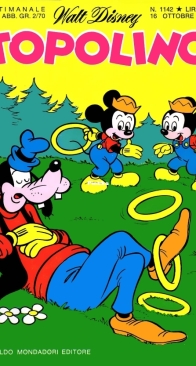 Topolino 1142 - Mondadori 1977 - Italian