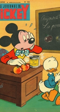 Le Journal de Mickey 0103 - Hachette 1954 - French