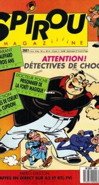 Le Journal de Spirou 2661 - Dupuis 1989 - French