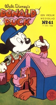 Donald Duck - Dutch Weekblad - Issue 41 - 1958 - Dutch