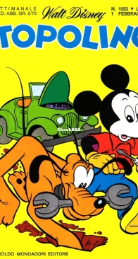 Topolino 1053 - Mondadori 1976 - Italian
