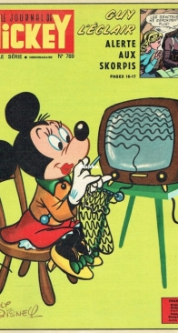 Le Journal de Mickey 0769 - Hachette 1967 - French