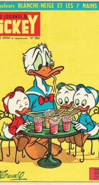 Le Journal de Mickey 0564 - Hachette 1963 - French