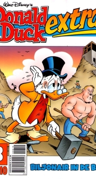 Donald Duck Extra - Biljonair In De Bak - Issue 08 - De Geïllustreerde Pers B.V. 2010 - Dutch