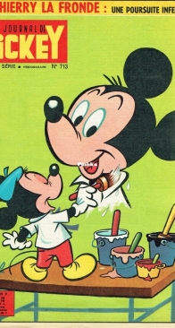 Le Journal de Mickey 0713 - Hachette 1966 - French