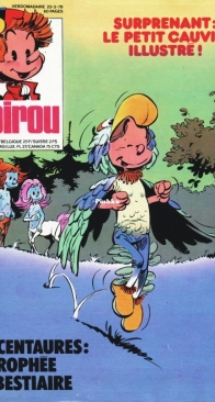 Le Journal de Spirou 2084 - Dupuis 1978 - French