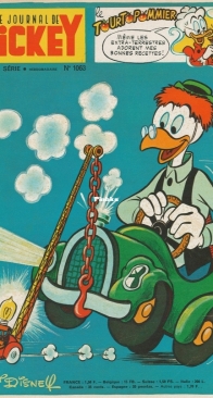 Le Journal de Mickey 1063 - Hachette 1972 - French