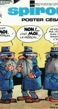 Le Journal de Spirou 1670 - Dupuis 1970 - French