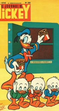 Le Journal de Mickey 0206 - Hachette 1956 - French
