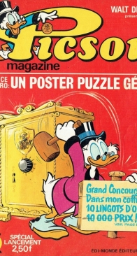Picsou Magazine 001 - Hachette 1972 - French