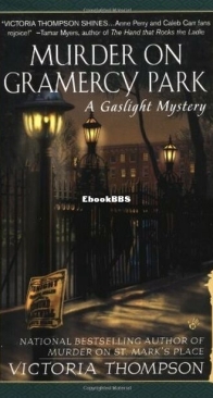 Murder on Gramercy Park - A Gaslight Mystery 3 - Victoria Thompson - English
