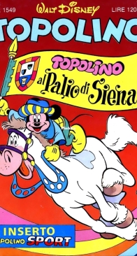 Topolino 1549 - Mondadori 1985 - Italian