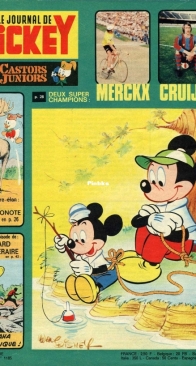 Le Journal de Mickey 1185 - Hachette 1975 - French