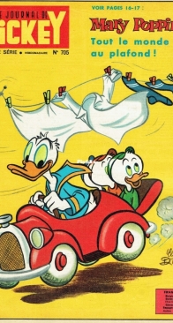 Le Journal de Mickey 0705 - Hachette 1965 - French