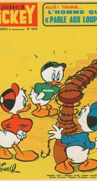 Le Journal de Mickey 1078 - Hachette 1973 - French