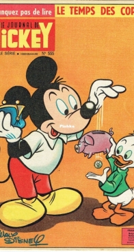 Le Journal de Mickey 0555 - Hachette 1963 - French