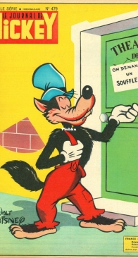 Le Journal de Mickey 0479 - Hachette 1961 - French