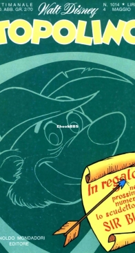 Topolino 1014 - Mondadori 1975 - Italian