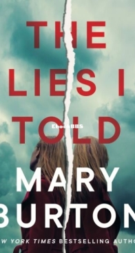 The Lies I Told - Mary Burton - English