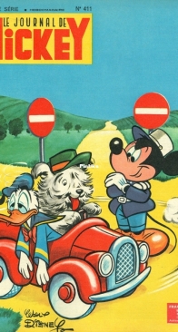 Le Journal de Mickey 0411 - Hachette 1960 - French