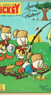 Le Journal de Mickey 0776 - Hachette 1967 - French