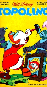 Topolino 0695 - Mondadori 1969 - Italian