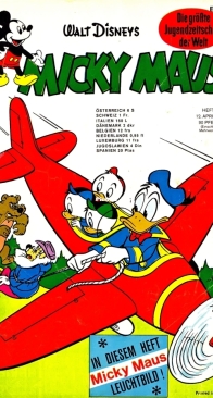 Micky Maus 1969 - 15 - Ehapa - German
